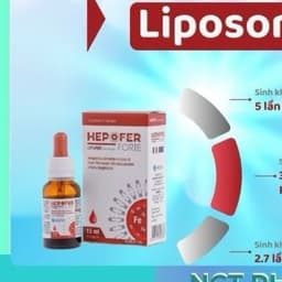 Hepofer Forte –0,5 ml mỗi ngày giúp bé hồng hào phát triển não bộ, hấp thu sắt sinh học vượt trội, không tan h[MÈO MẬP 2