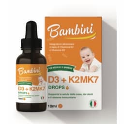 Bambini D3 + K2MK7 drops-Tăng chiều cao vượt trội-Xương răng chắc khỏe trẻ bớt còi xương[MÈO MẬP SHOP] 2