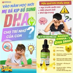Bambini Omega-3 DHA DrOpS Giọt vàng cho trí não và thị lực trẻ nhỏ. “MẮT SÁNG KHOẺ- TRẺ THÔNG MINH” 7
