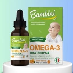 Bambini Omega-3 DHA DrOpS Giọt vàng cho trí não và thị lực trẻ nhỏ. “MẮT SÁNG KHOẺ- TRẺ THÔNG MINH” 2