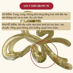 Hộp Kẹp Tóc Hoa Sứ In 3D NHÀ CÚ Kẹp Bấm Càng Cua Phong Cách Nhật 6194 5