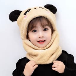 Mũ Lông Tai Gấu 3in1 Cho Bé Từ 2-8 Tuổi 8