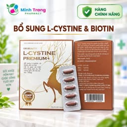 Viên uống L-CYSTINE PREMIUM hỗ trợ mọc tóc, làm đẹp da, cải thiện da tối màu,giảm lão hóa (H/60v) 3