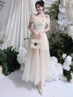 Xukadress - Váy ren dáng dài dự tiệc cao cấp sang xịn 6