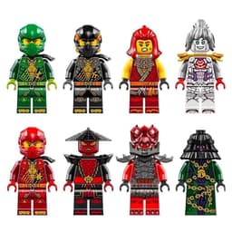 Tổng Hợp Mô Hình Lắp Ghép Nhân Vật Dragon Rising 3-Minifigures Ninjago 5 Bậc Thầy Bị Cấm,Dragon Warrior,Wyld Fyre 8