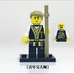 [CÓ SẴN]Mô Hình Nhân Vật Ninjago Lloyd Oni,Wu Giáp Rồng,Wu Garmadon Sư Tổ Spinzitsu 15-Minifigures Ninjago season 15 7