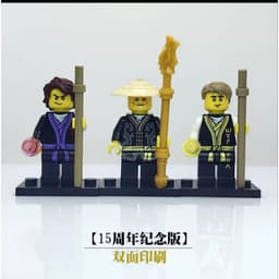 [CÓ SẴN]Mô Hình Nhân Vật Ninjago Lloyd Oni,Wu Giáp Rồng,Wu Garmadon Sư Tổ Spinzitsu 15-Minifigures Ninjago season 15 9