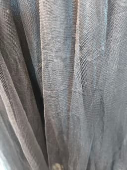 [2hand] Đầm len tăm phối chân váy voan lưới 2 lớp freesize 4