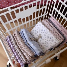 Vỏ gối Đũi Linen mát mịn hoạ tiết hoa nhí xinh xắn,kích cỡ 48x72 5