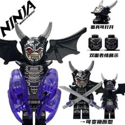 [CÓ SẴN]Tổng Hợp Nhân Vật Hot Minifigures Ninjago-Ronin Lloyd,Nya,Overlord,Crystal King,Asphera Tay Khớp,Garmadon Oni 3