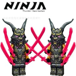 [CÓ SẴN]Tổng Hợp Nhân Vật Hot Minifigures Ninjago-Ronin Lloyd,Nya,Overlord,Crystal King,Asphera Tay Khớp,Garmadon Oni 5