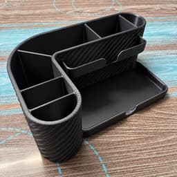 Khay Đựng Đồ Để Bàn Đa Ngăn In 3D, Kệ Đựng Bút Điện Thoại Văn Phòng Phẩm Cỡ Lớn 2