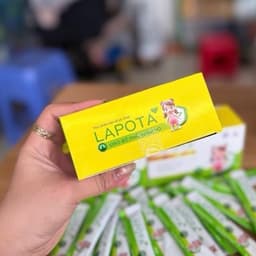 Siro ho bổ phế Lapota hộp 20 gói - Hỗ trợ giảm ho, giảm đờm, giảm đau rát họng, viêm họng, viêm phế quản 3