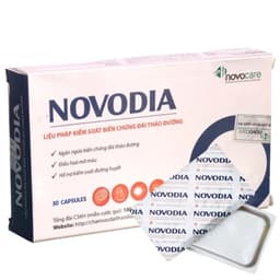 Viên uống Novodia hộp 30 viên -  Hỗ trợ giảm nguy cơ biến chứng tim mạch của đái tháo đường 3