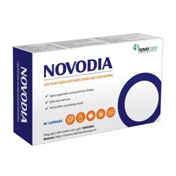 Viên uống Novodia hộp 30 viên -  Hỗ trợ giảm nguy cơ biến chứng tim mạch của đái tháo đường 2