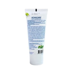 Gel rửa mặt dịu nhẹ làm sạch da dầu và da dễ nổi mụn – Acnacare Face Cleanser Gel – Tuýp 75g 5