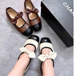Búp bê phối nơ xinh êm chân, chất liệu da mềm đế cao su (Form chuẩn) 6