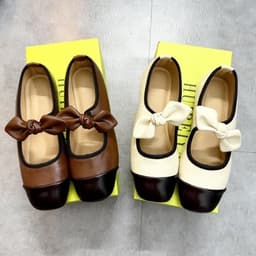 Búp bê phối nơ xinh êm chân, chất liệu da mềm đế cao su (Form chuẩn) 4