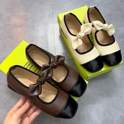 Búp bê phối nơ xinh êm chân, chất liệu da mềm đế cao su (Form chuẩn) 7