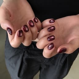 Mắt Mèo Đỏ Burgundy Rượu Vang Ánh Nhung Sang Trọng – Mã 223 2