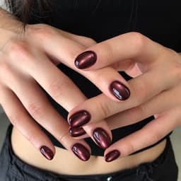 Mắt Mèo Đỏ Burgundy Rượu Vang Ánh Nhung Sang Trọng – Mã 223 3