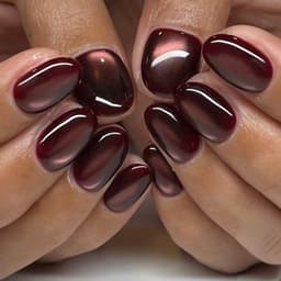 Mắt Mèo Đỏ Burgundy Rượu Vang Ánh Nhung Sang Trọng – Mã 223 5