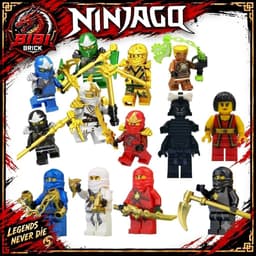 Tổng Hợp Mô Hình Lắp Ghép Nhân Vật Minifigures Ninjago Zx,Pilot,Seasson 1 1