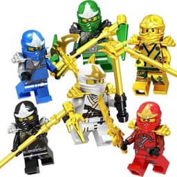 Tổng Hợp Mô Hình Lắp Ghép Nhân Vật Minifigures Ninjago Zx,Pilot,Seasson 1 9