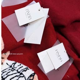 Sẵn-Áo Gấu Đỏ len dày mịn ấm áp Sợi mềm Cao Cấp 8