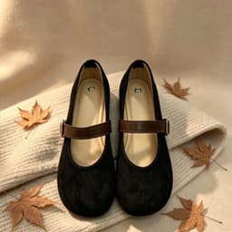 Giày búp  bê chất liệu da lộn mềm êm chân (Form chuẩn) Mã g1 3