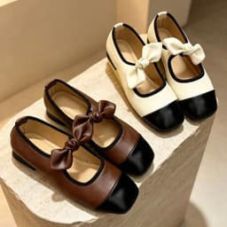 Giày búp bê tai thỏ xinh xắn thiết kế mềm êm chân (Form chuẩn) mã G2 4