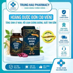 Hoàng Dược Đơn Viên Uống Tăng Cường Sinh Lý Nam Giới - Hộp 30 Viên 1