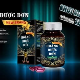 Hoàng Dược Đơn Viên Uống Tăng Cường Sinh Lý Nam Giới - Hộp 30 Viên 4