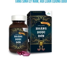 Hoàng Dược Đơn Viên Uống Tăng Cường Sinh Lý Nam Giới - Hộp 30 Viên 6