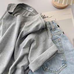 ( Vải MỎNG ) Áo thun nữ, áo phông nữ basic trơn in họa tiết NGỰA chất cotton khô form rộng siêu hot-thuba94 3