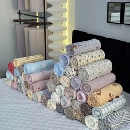 Bộ ga gối 3 món vải Đũi tơ tre mềm mát,dễ vệ sinh,nhiều hoạ tiết xinh xắn,ga bo chun theo yêu cầu 2