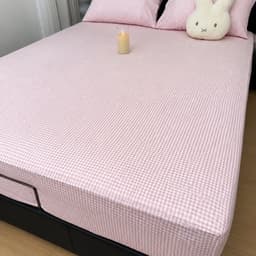 Bộ ga gối 3 món vải Đũi tơ tre mềm mát,dễ vệ sinh,nhiều hoạ tiết xinh xắn,ga bo chun theo yêu cầu 8