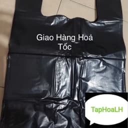 Túi đựng rác loại dày, Túi bóng đen gói hàng (1kg) 1
