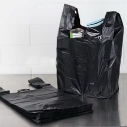 Túi đựng rác loại dày, Túi bóng đen gói hàng (1kg) 3