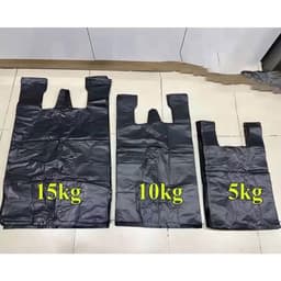 Túi đựng rác loại dày, Túi bóng đen gói hàng (1kg) 5