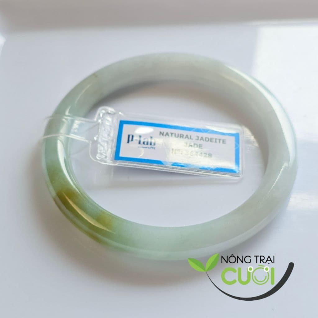 Vòng Tay Cam Thach Phớt Xanh Dầu type A, ni 53.6mm - Nông Trại acuoiwf