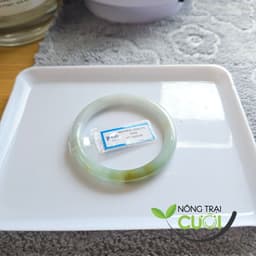 Vòng Tay Cam Thach Phớt Xanh Dầu type A, ni 53.6mm - Nông Trại acuoiwf 2