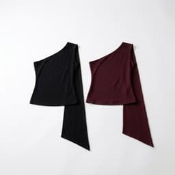 [ Hiền BigSize] Áo Thun Lạnh Lệch Vai Nữ Ôm Body Dáng Ôm Phối Vạt Rủ Sang Chảnh - Áo Kiểu Nữ Đi Chơi Tiệc Sexy Sành Điệu 5