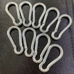 Móc Khoá An Toàn , Móc Bạc Loại Sắt Cao Cấp - 5li , 6li , 8li , 10li 8