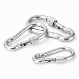 Móc Nối Xích , Móc An Toàn , Móc An Toàn Có Khoá Chốt Vặn Loại Sắt Cao Cấp 2
