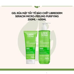 Librederm Seracin Micro-Peeling Purifying 400ml – Sữa Rửa Mặt Hỗ Trợ Làm Sạch & Làm Mịn Da 3