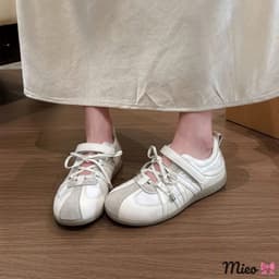 🎀 Giày thể thao hàng Qccc đế bệt siêu nhẹ , bản quai dán đan dây trendy , dễ mix mọi outfit Fullbox #2626 8