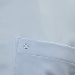 Áo sơ mi nam Owen dài tay màu xanh họa tiết chìm giấu khuy regular fit vạt bầu vải polyester nano AR260695DT 7
