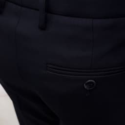 Quần âu nam Owen màu xanh tím than slim fit tăng đơ 2 cạp vải polyester nano QST262114PT 7