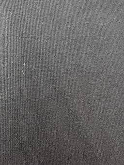 [2hand] Áo len gân tăm đen cổ vuông dáng croptop size S M 3